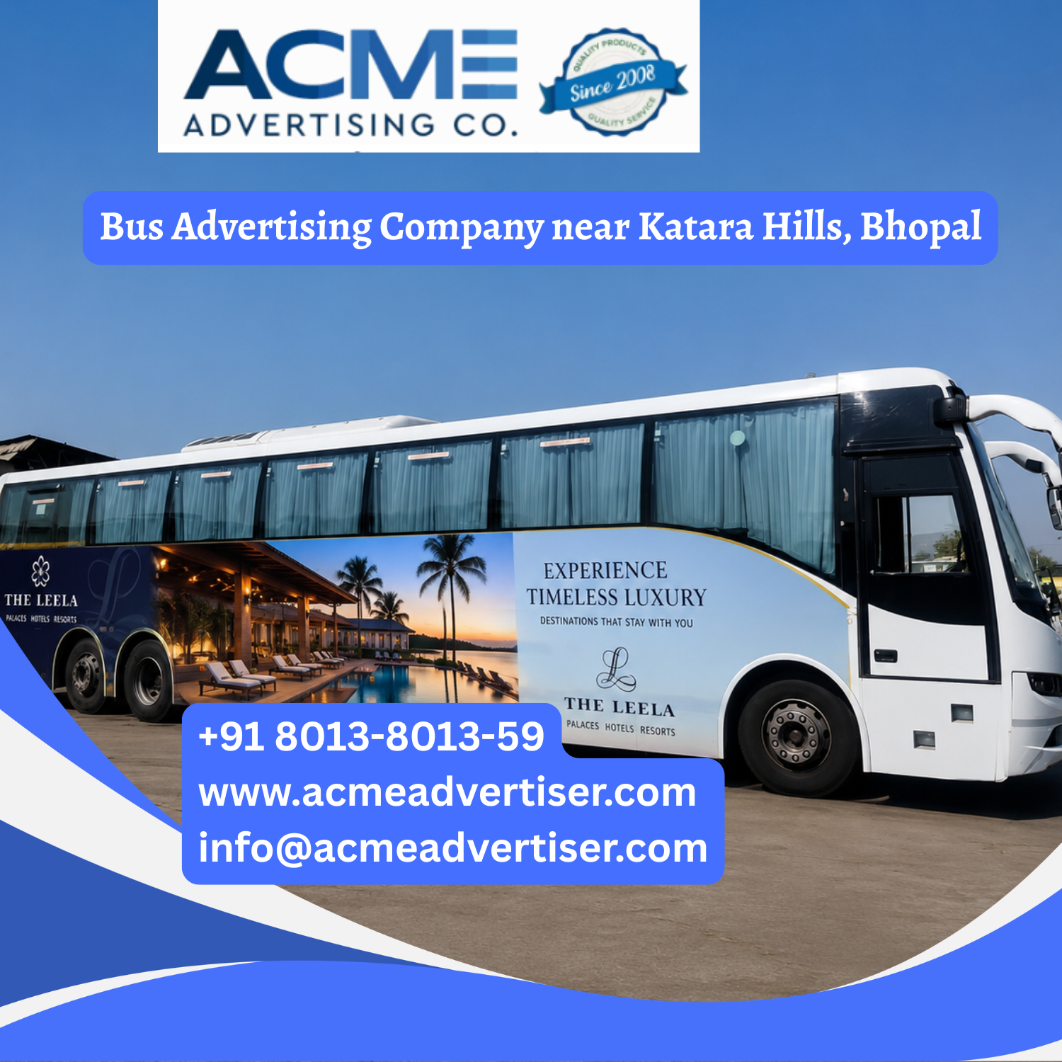 Bus Advertising Company near Katara Hills, Bhopal - 