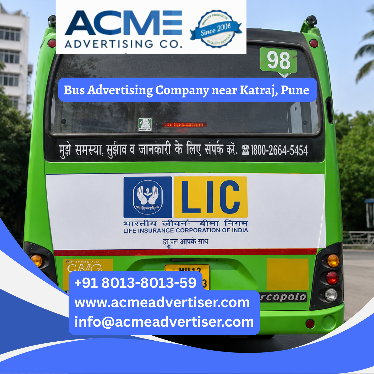 Bus Advertising Company near Katraj, Pune - 