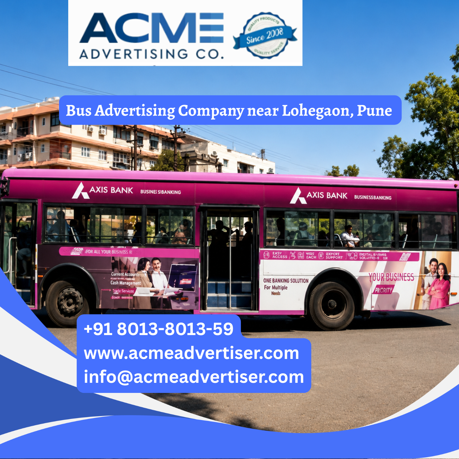 Bus Advertising Company near Lohegaon, Pune - 
