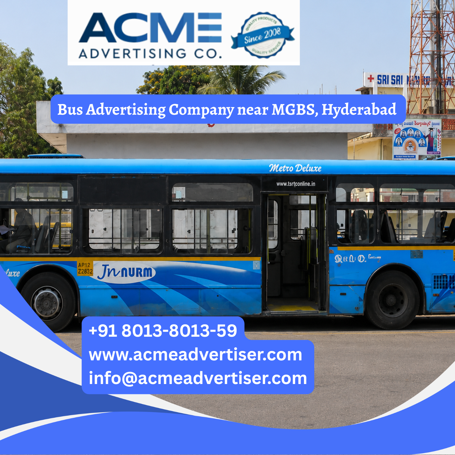 Bus Advertising Company near MGBS, Hyderabad - 