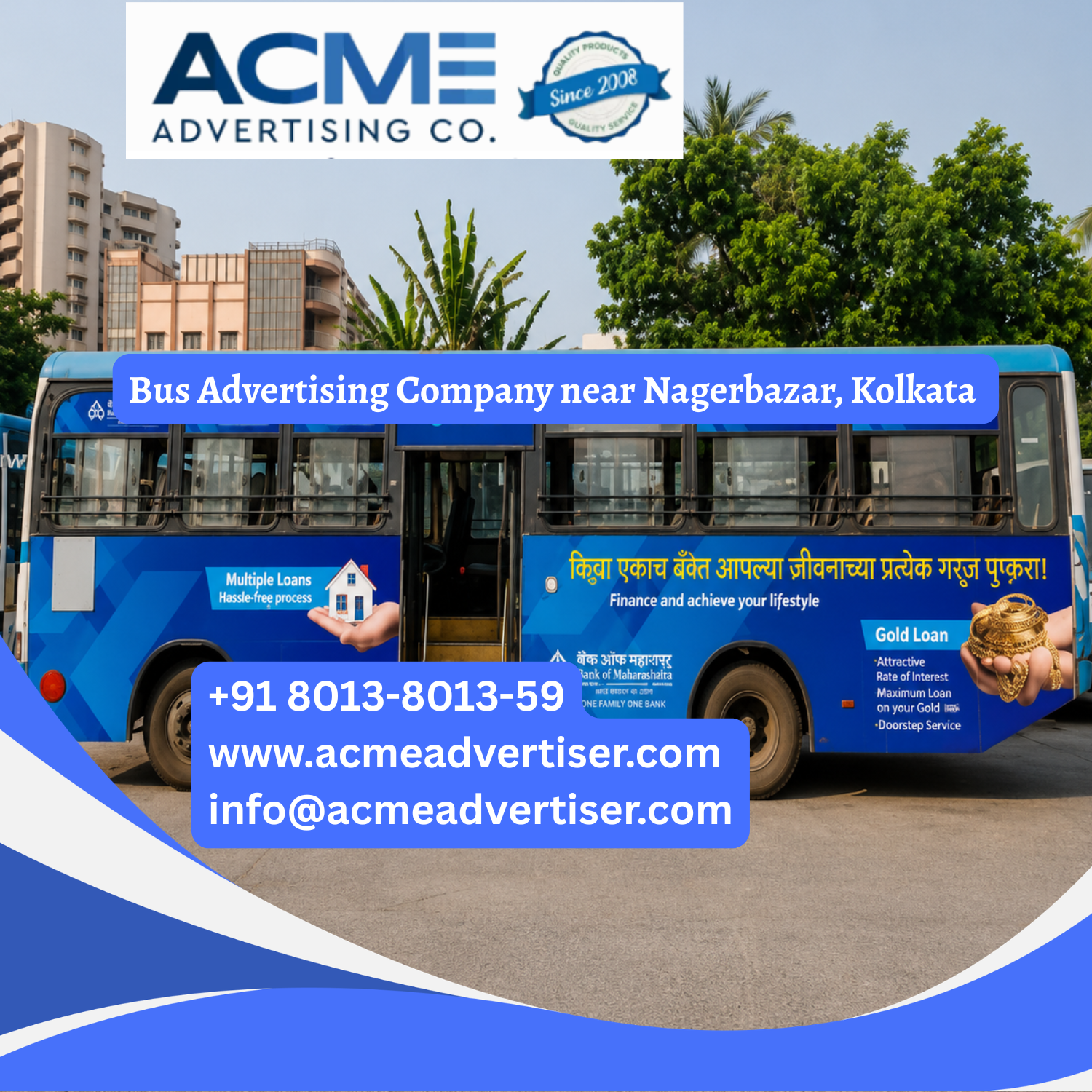 Bus Advertising Company near Nagerbazar, Kolkata - 