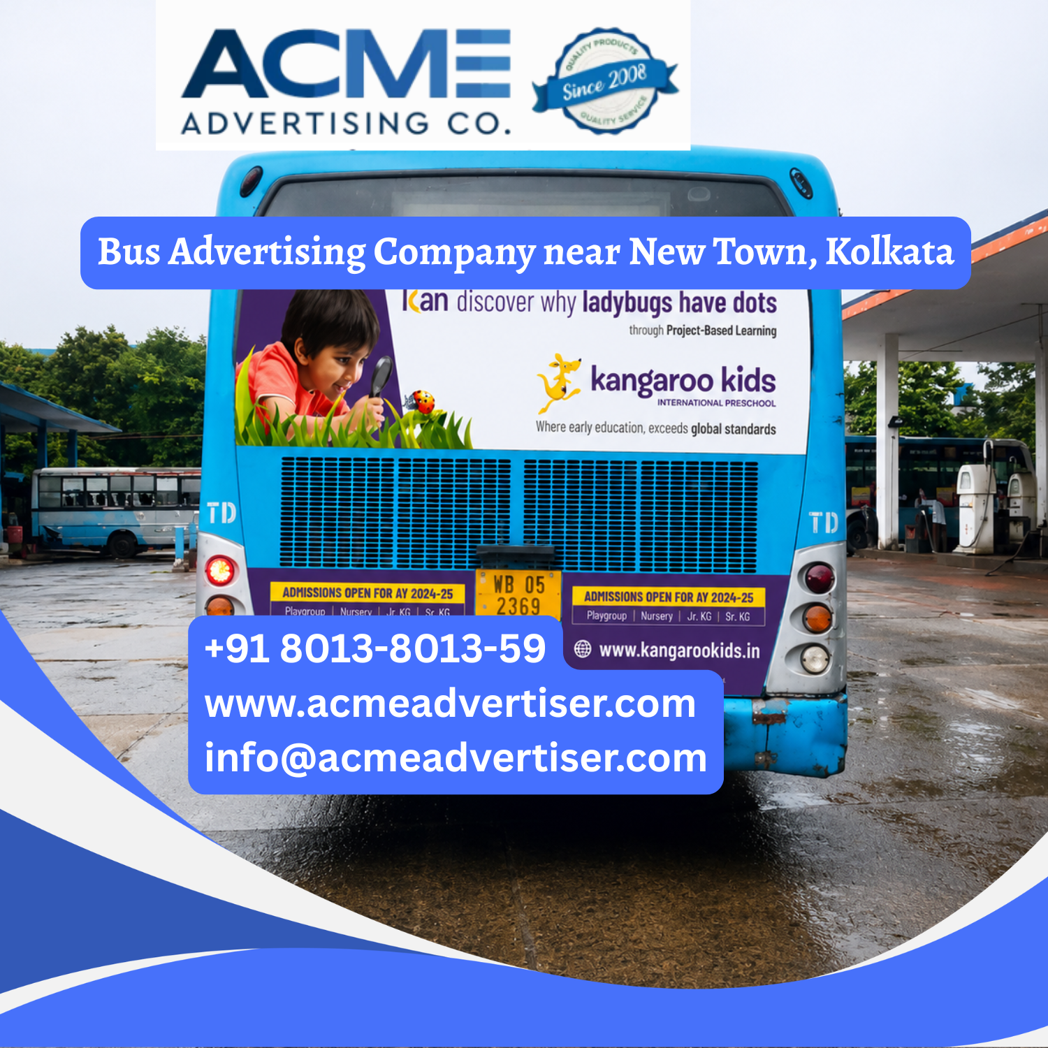 Bus Advertising Company near New Town, Kolkata - 