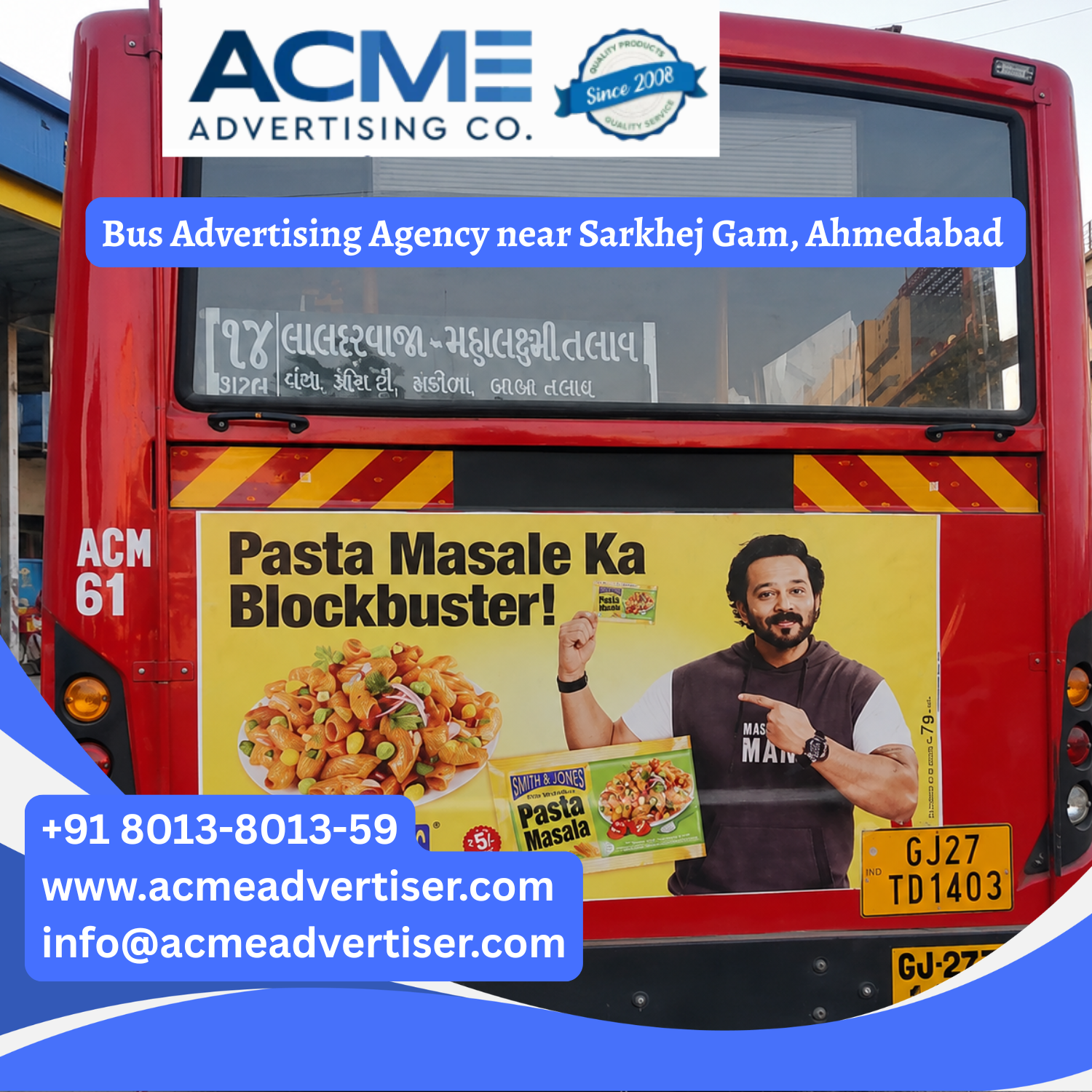 Bus Advertising Agency near Sarkhej Gam, Ahmedabad - 
