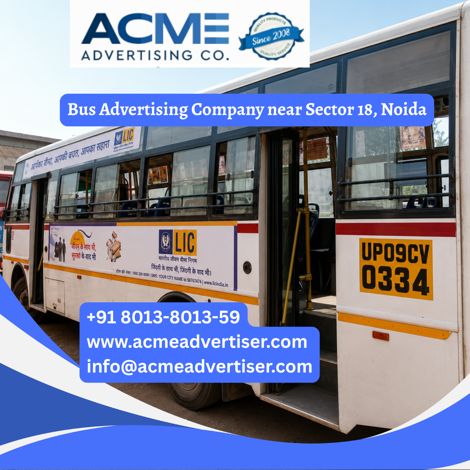 Bus Advertising Company near Sector 18, Noida - 