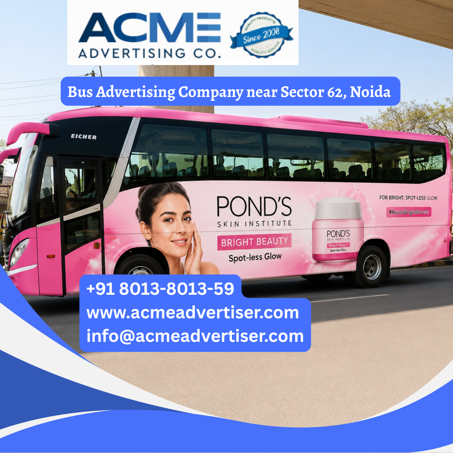 Bus Advertising Company near Sector 62, Noida - 