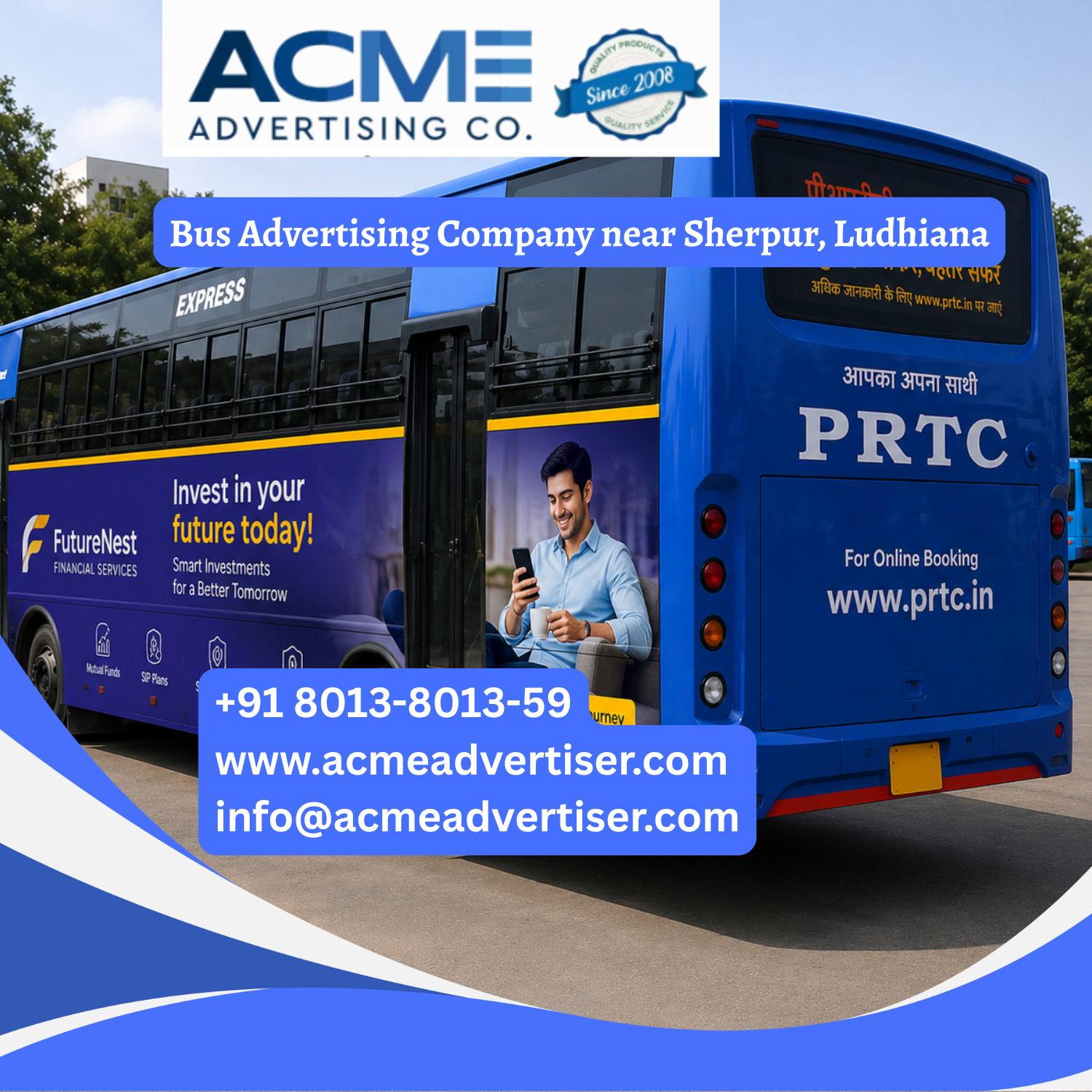 Bus Advertising Company near Sherpur, Ludhiana - 