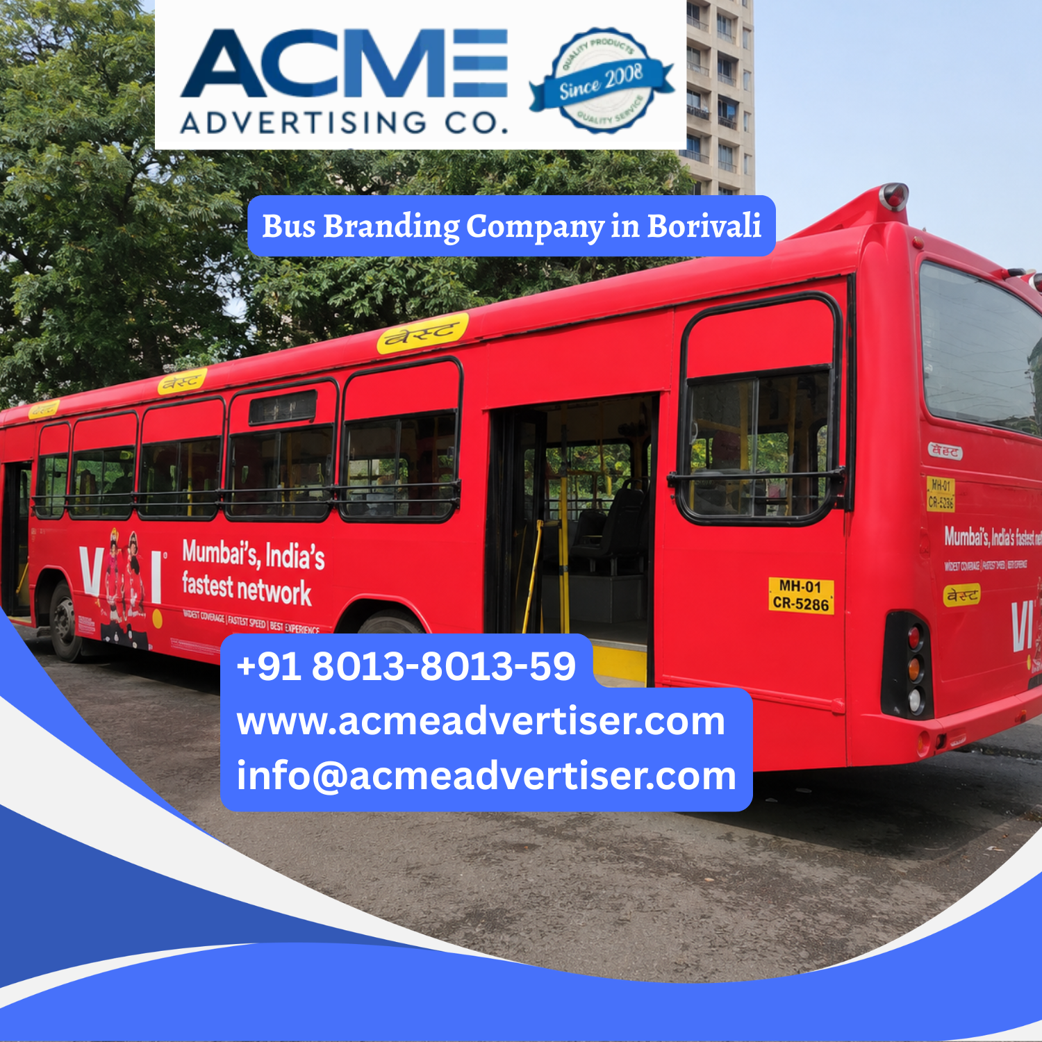 Bus Branding Company in Borivali - 