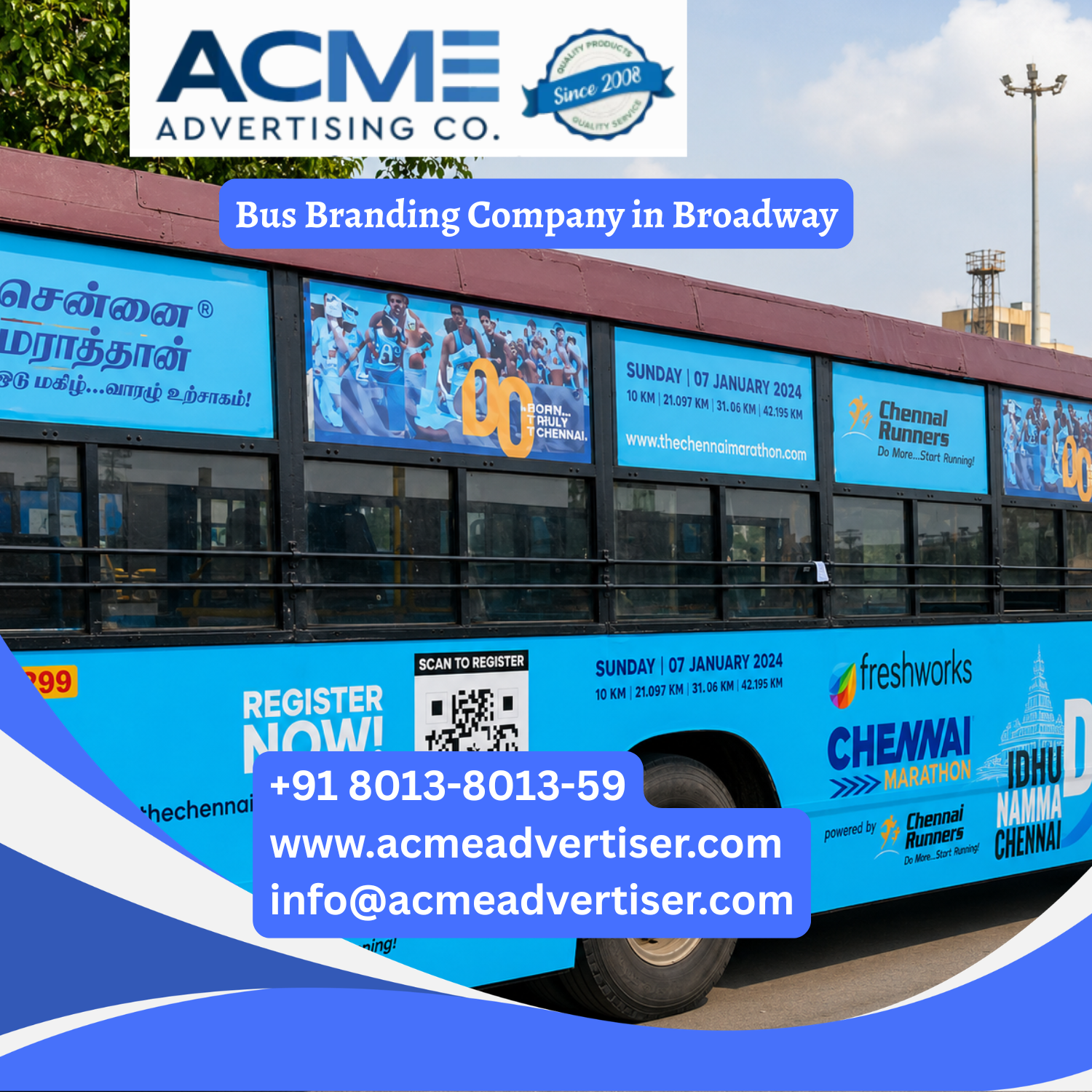 Bus Branding Company in Broadway - 