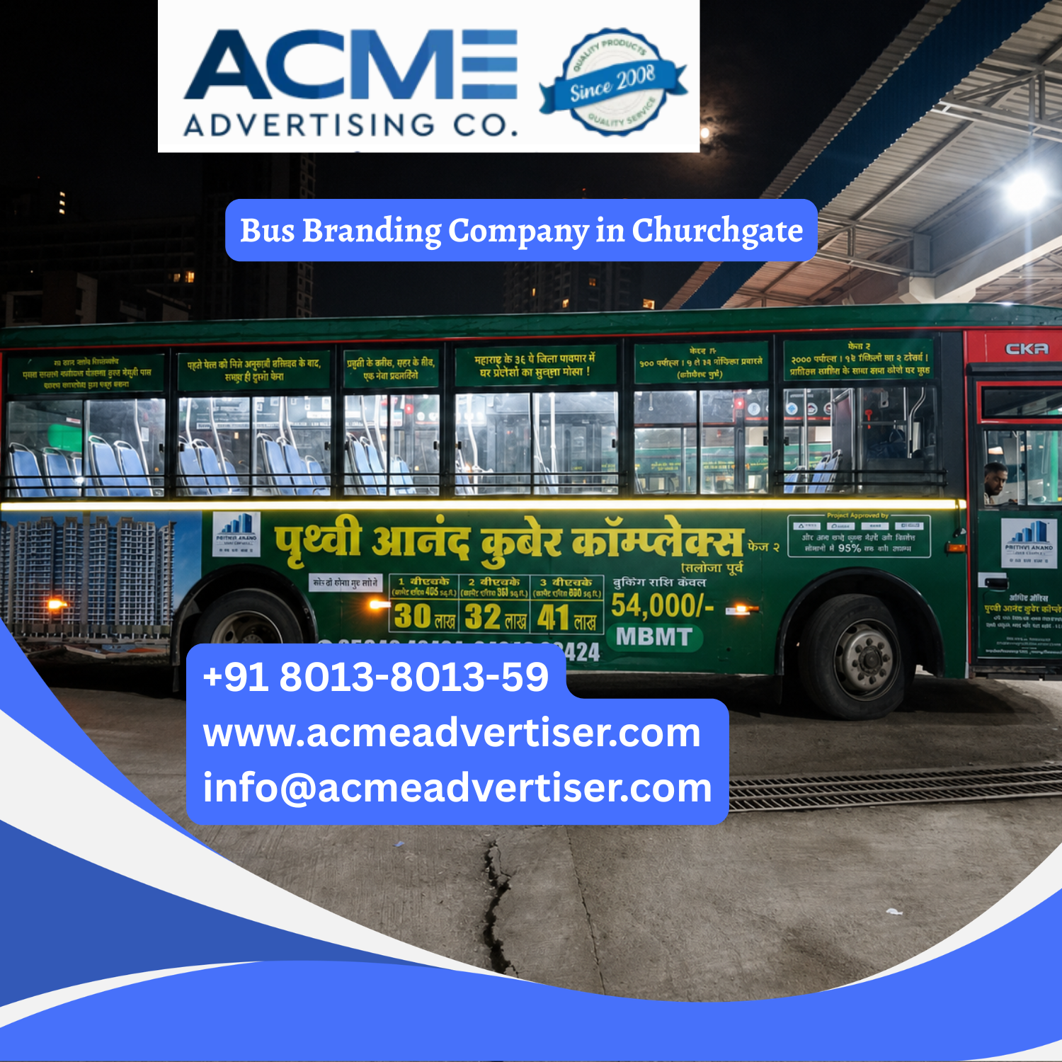Bus Branding Company in Churchgate - 