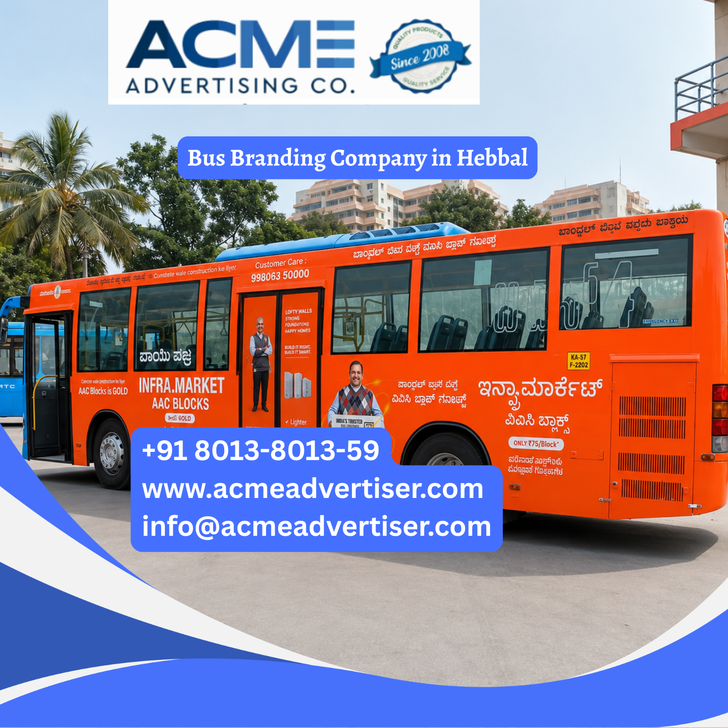 Bus Branding Company in Hebbal - 
