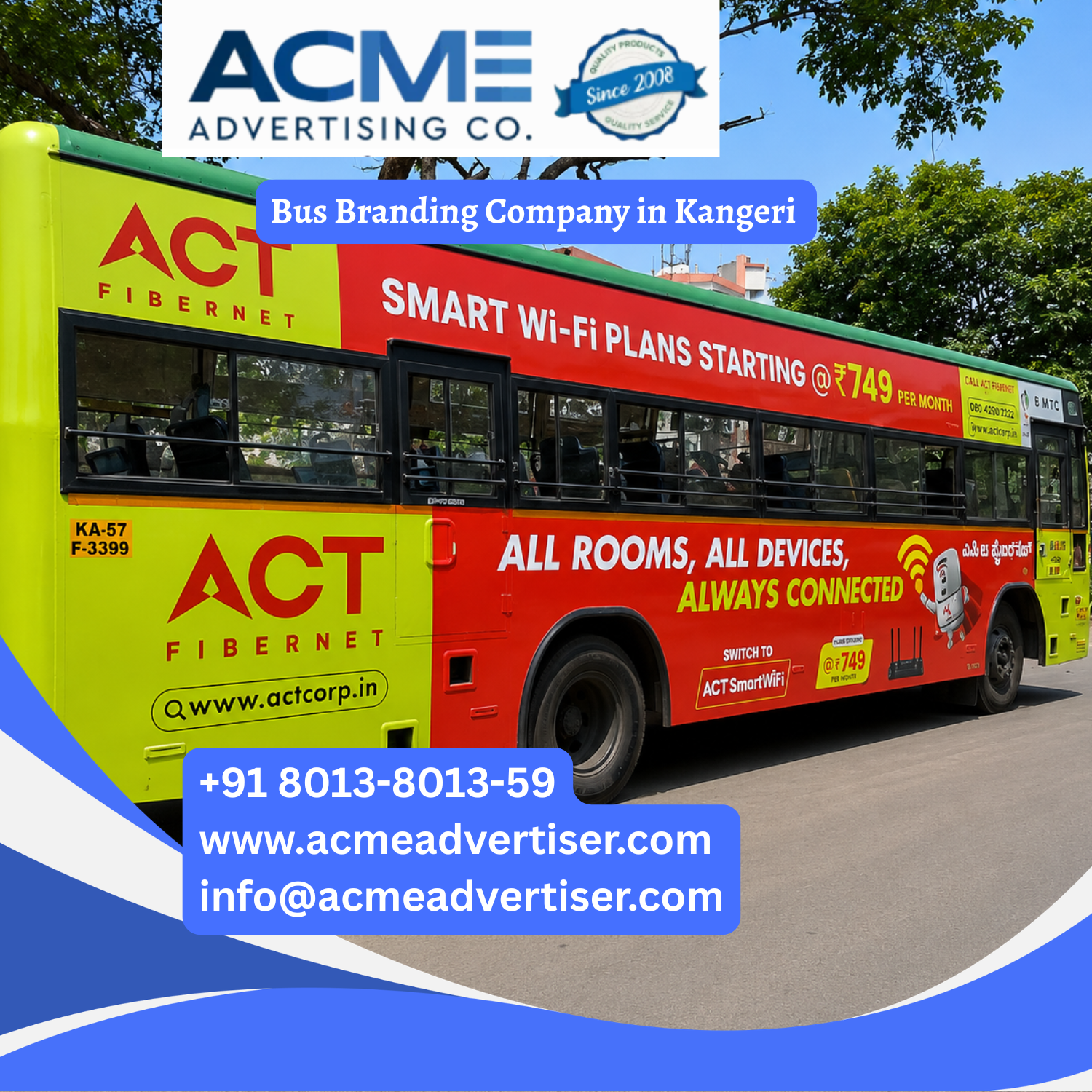 Bus Branding Company in Kangeri - 