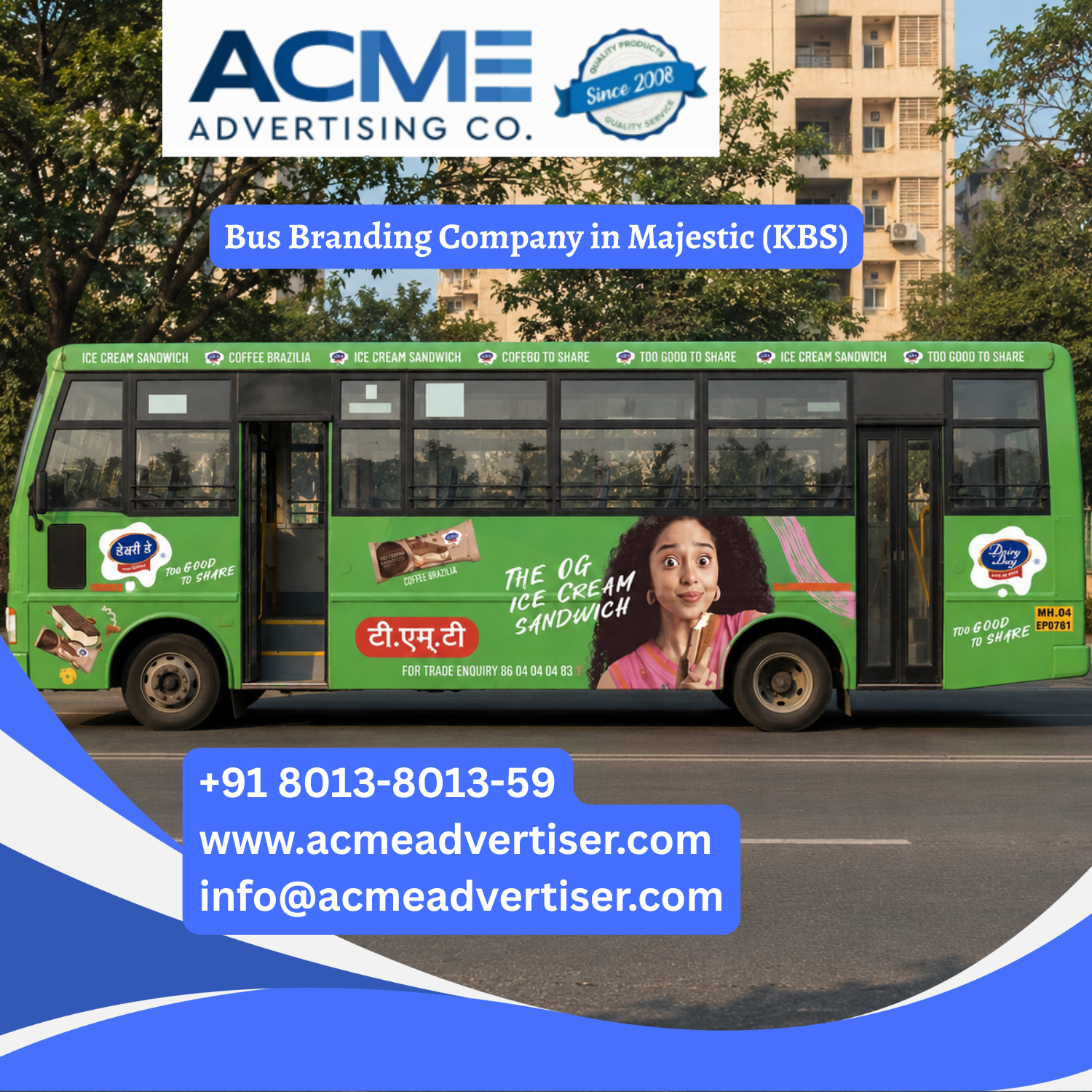 Bus Branding Company in Majestic (KBS) - 