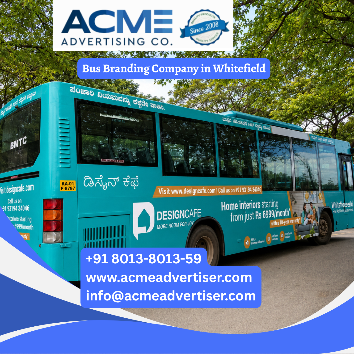Bus Branding Company in Whitefield - 