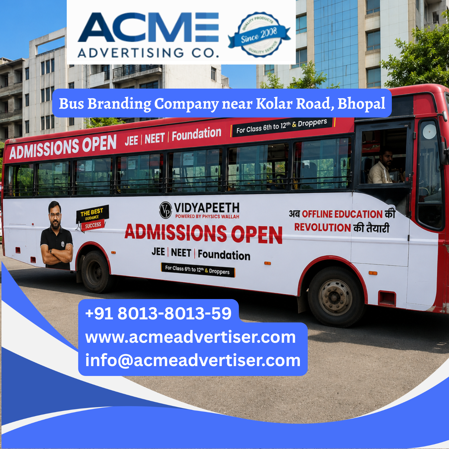 Bus Branding Company near Kolar Road, Bhopal - 