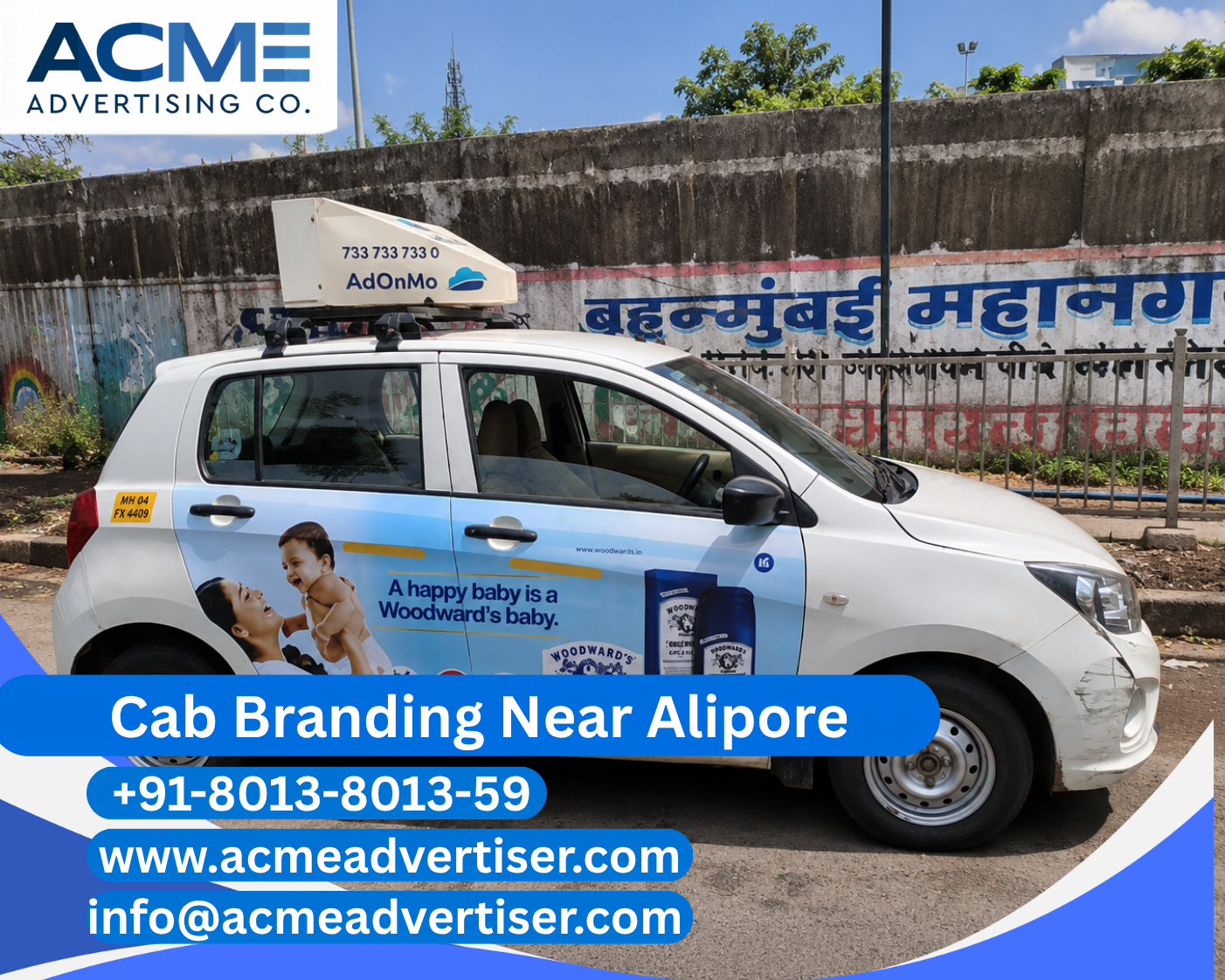 Cab Branding Company Near Alipore - 