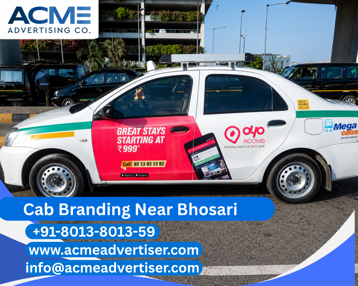 Cab Branding Company Near Bhosari - 