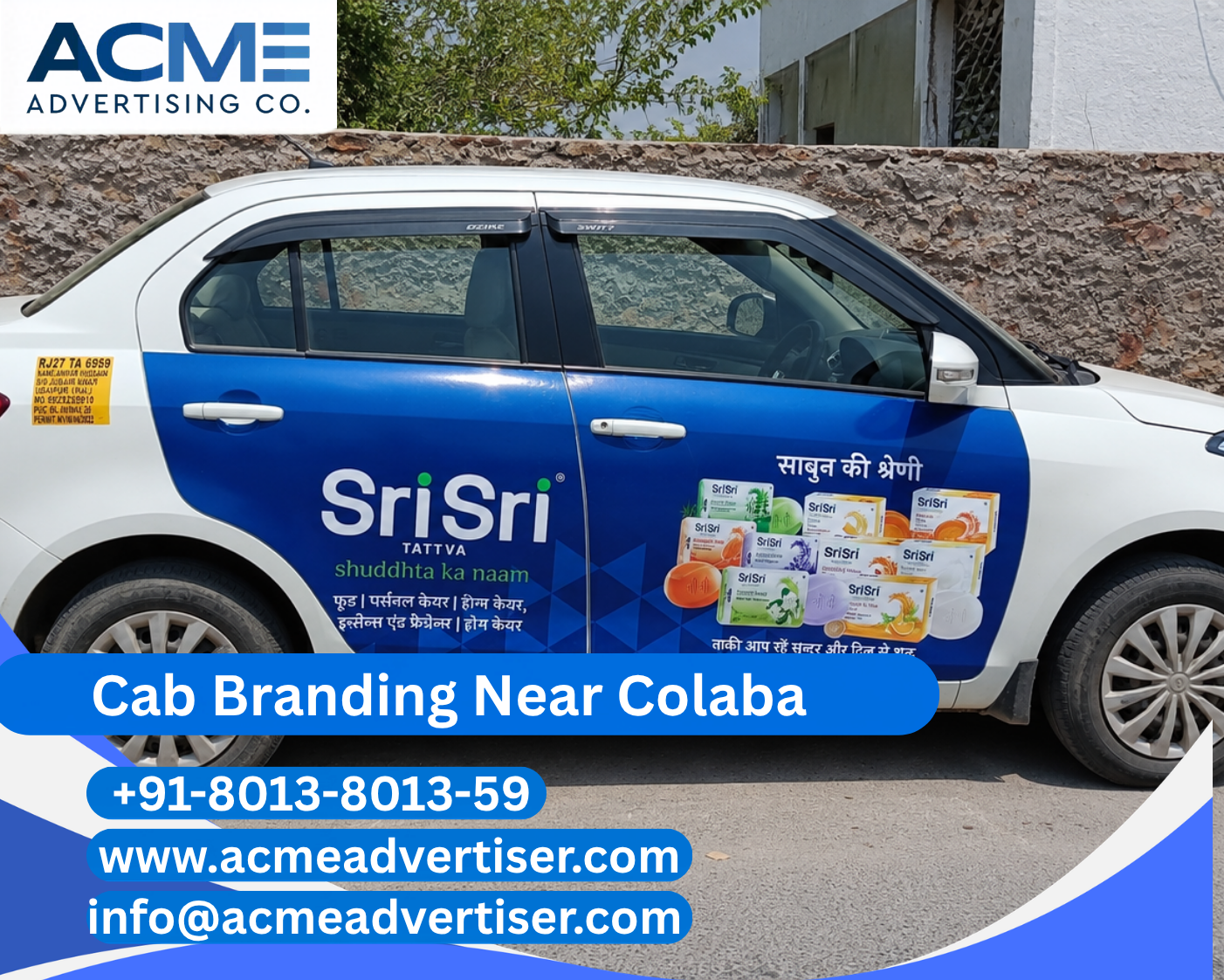 Cab Branding Company Near Colaba - 