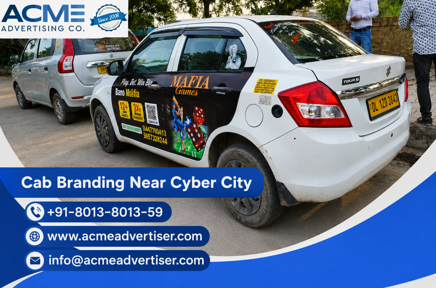 Cab Branding Company Near Cyber City - 