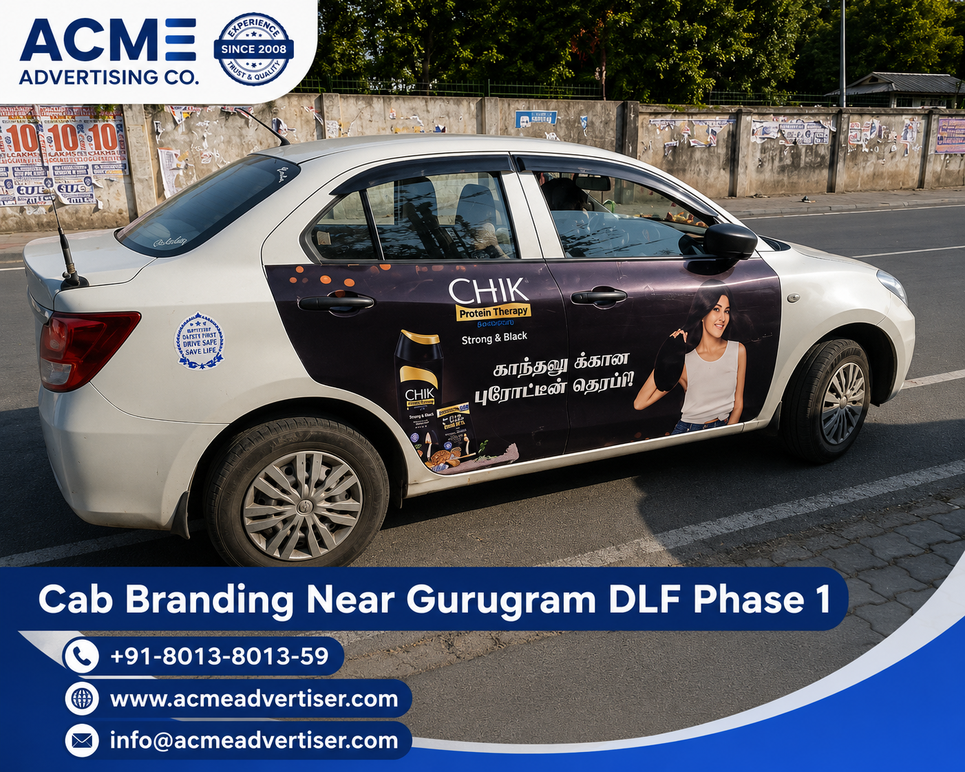 Cab Branding Company Near gurugram DLF Phase 1 - 