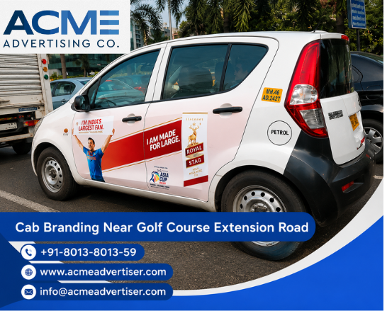 Cab Branding Company Near Golf Course Extension Road - 