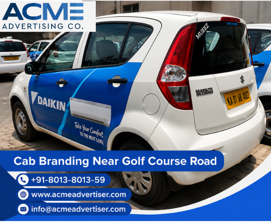 Cab Branding Company Near Golf Course Road - 