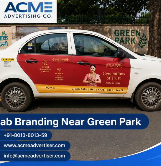 Cab Branding Company Near Green Park - 