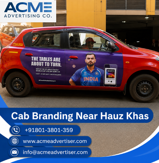 Cab Branding Company Near Hauz Khas - 