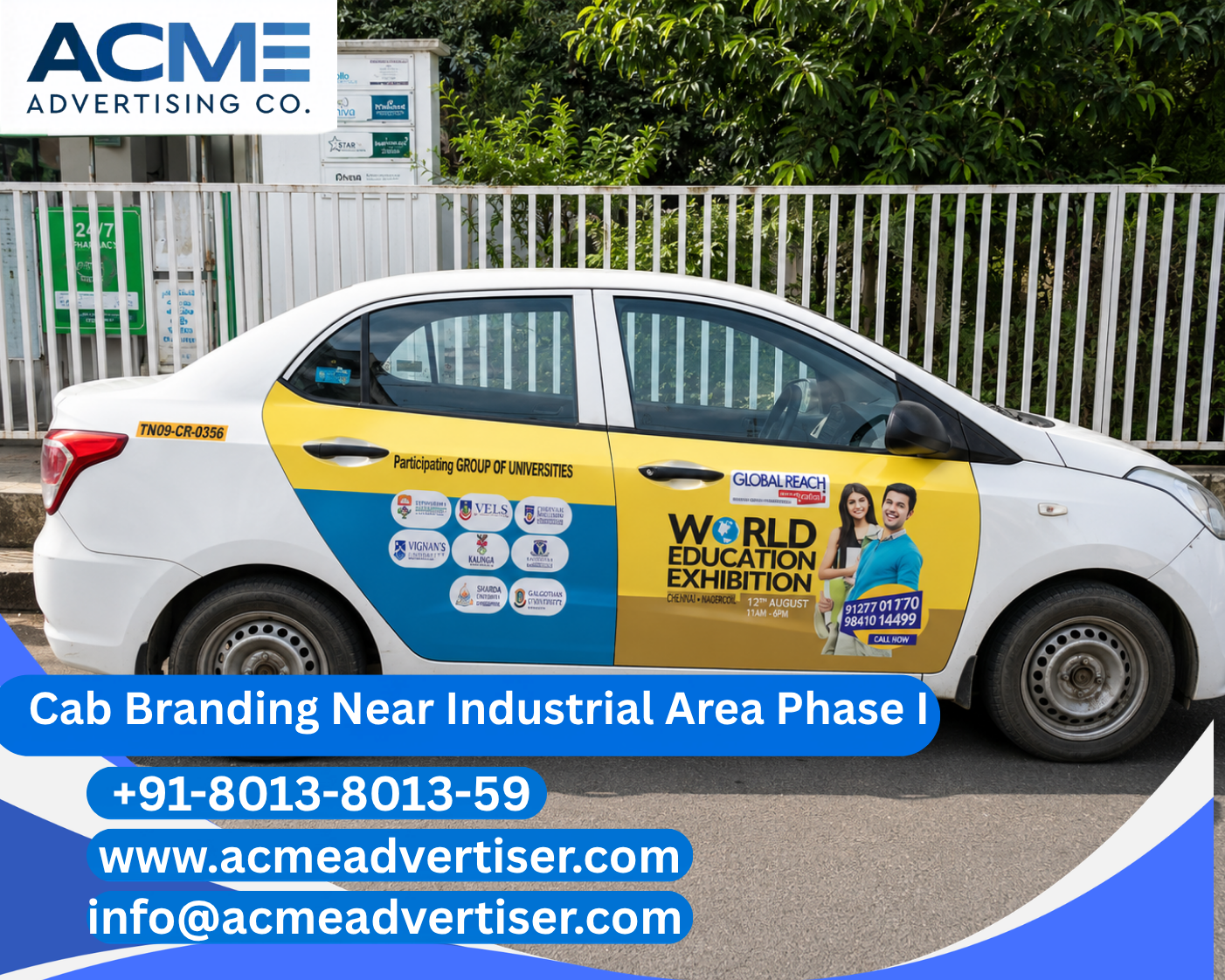Cab Branding Company Near Industrial Area Phase I Chandigarh - 