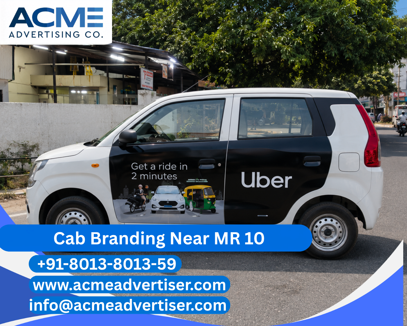 Cab Branding Company Near MR 10, Indore - 