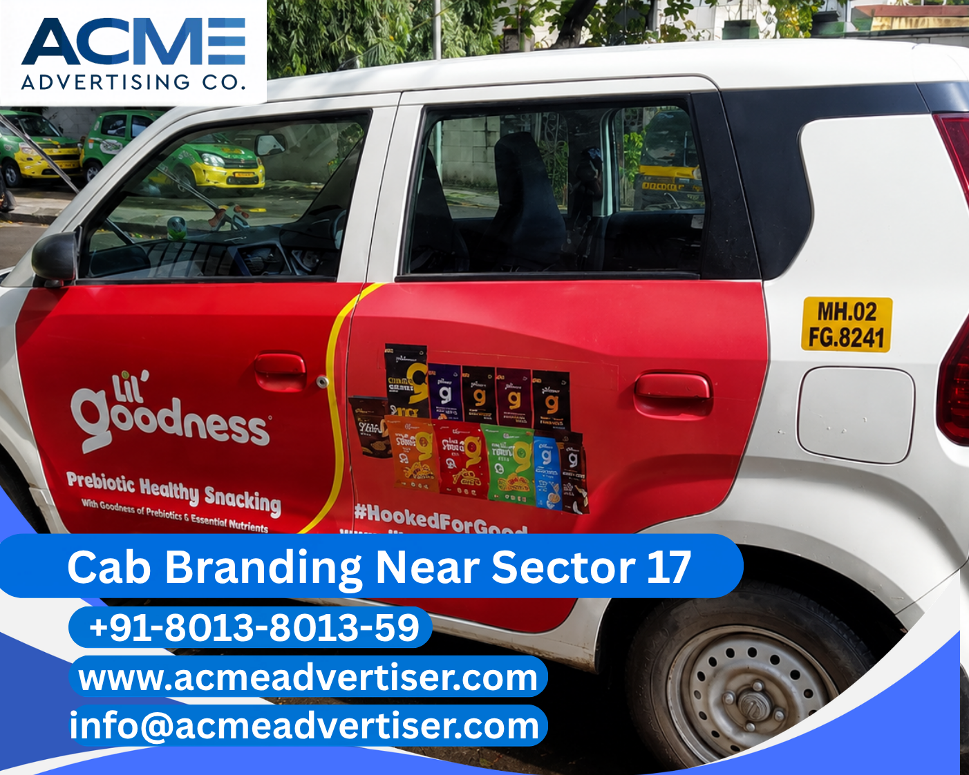 Cab Branding Company Near Sector 17 Chandigarh - 