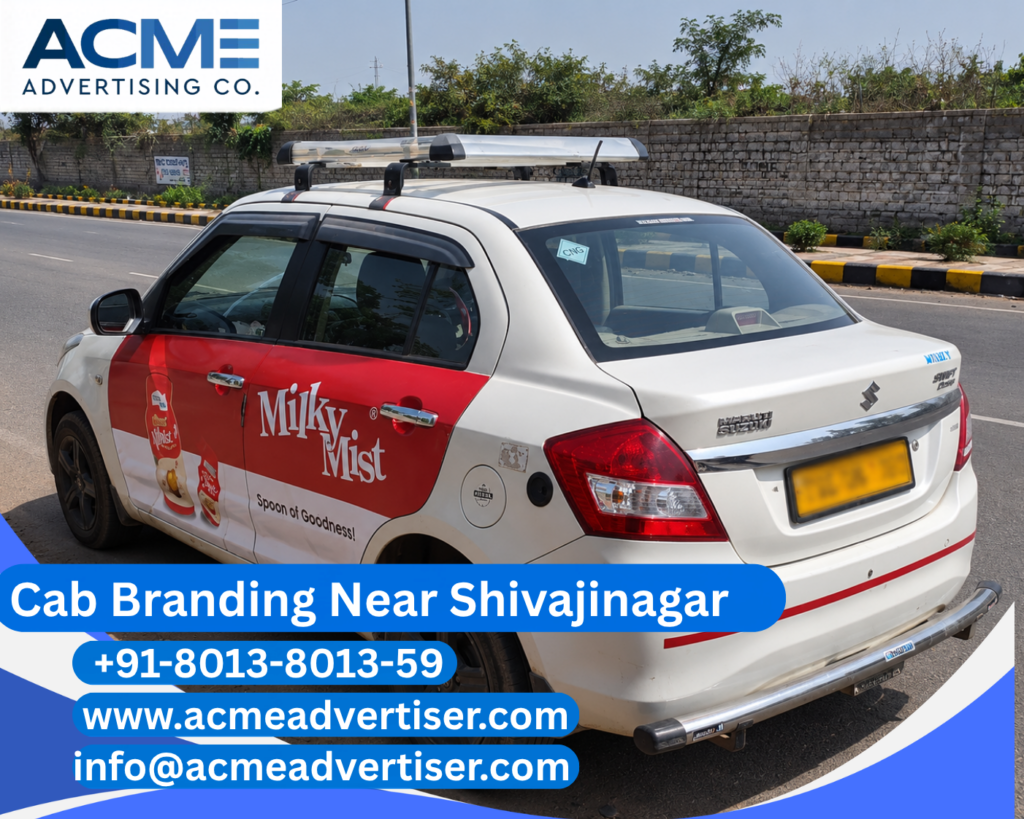 Cab Branding Company Near Shivajinagar offering premium cab branding services for maximum brand exposure.Cab Branding Company Near Shivajinagar