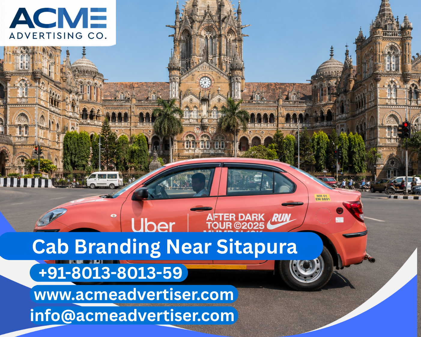 Cab Branding Company Near Sitapura - 