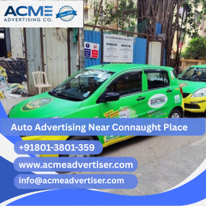 Cab Branding Company Near Connaught Place,Delhi - 
