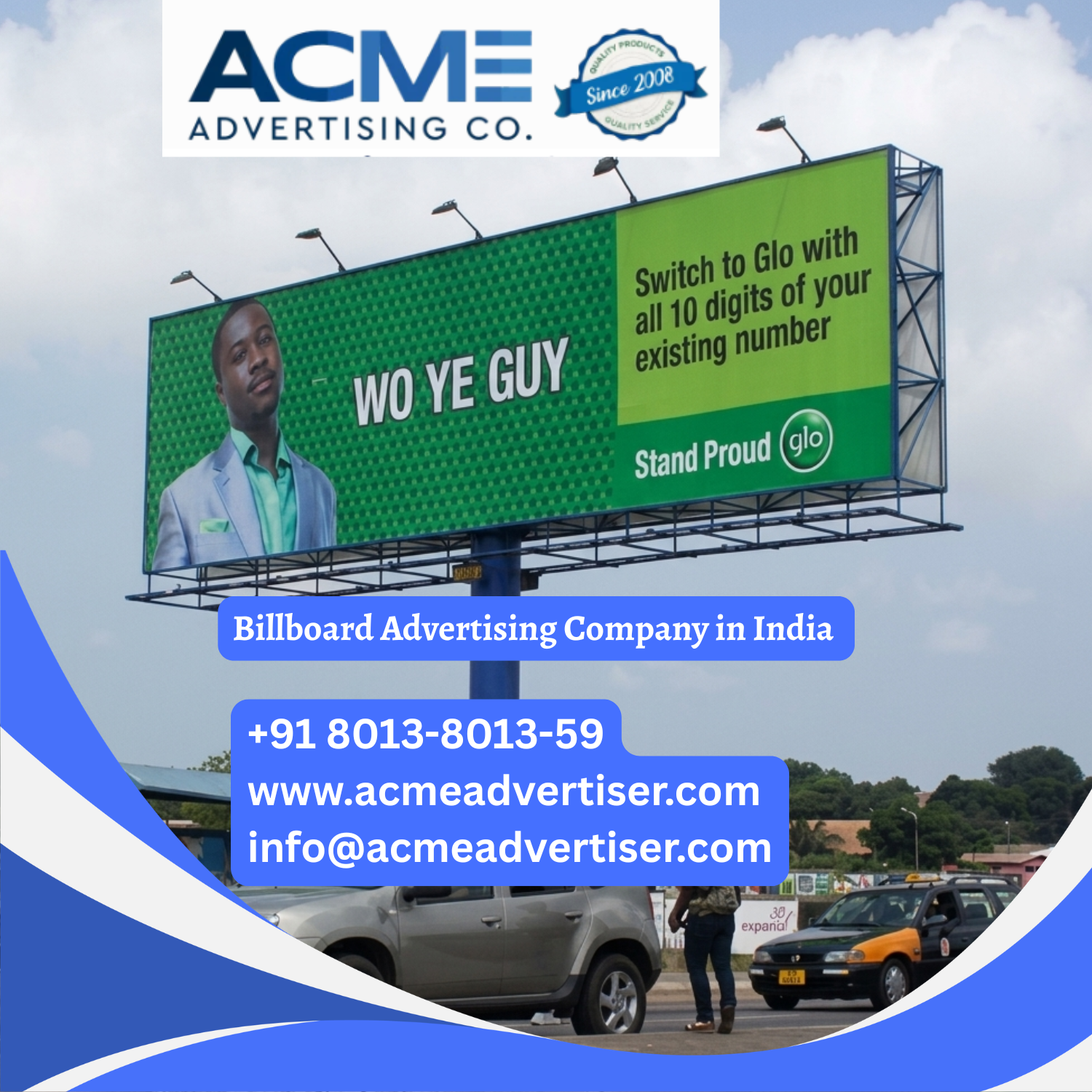 Billboard advertising company in India promoting brands through outdoor displays