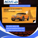 Cinema advertising company in India with on screen theatre branding campaigns.