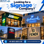 Signage advertising company in India for impactful outdoor brand visibility